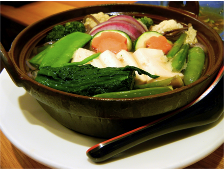 vegan Cha Ya Nabe 